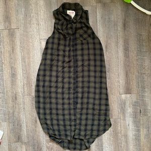 Grunge sleeveless dress